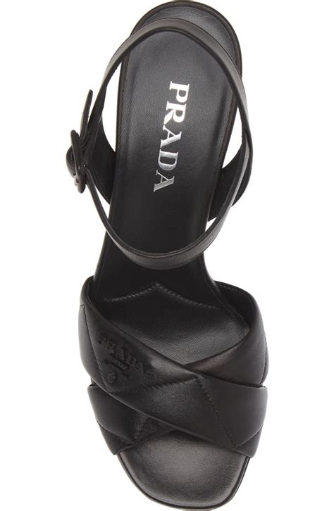 nordstrom prada sandals|prada diagram platform sandal.